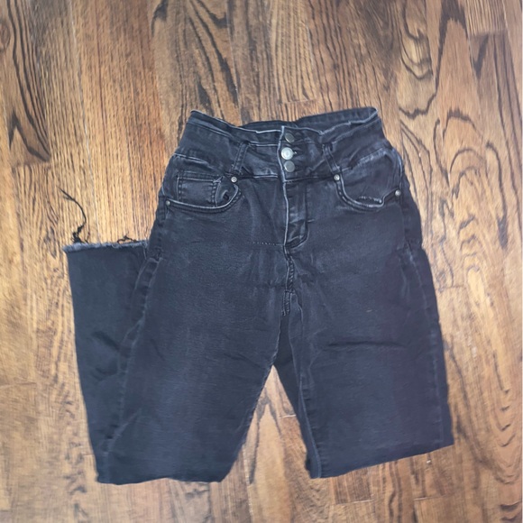 Black Jeans Women’s Size 5 Fire & Rain Denim - Picture 4 of 5